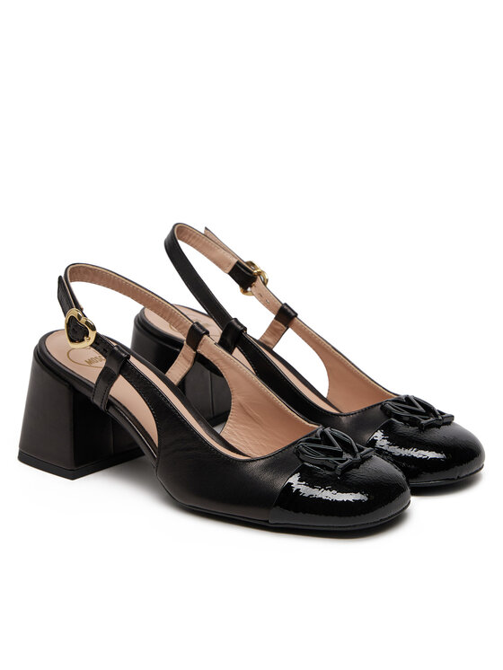 LOVE MOSCHINO LOVE MOSCHINO Lodičky JA10117G1MIE300A Čierna