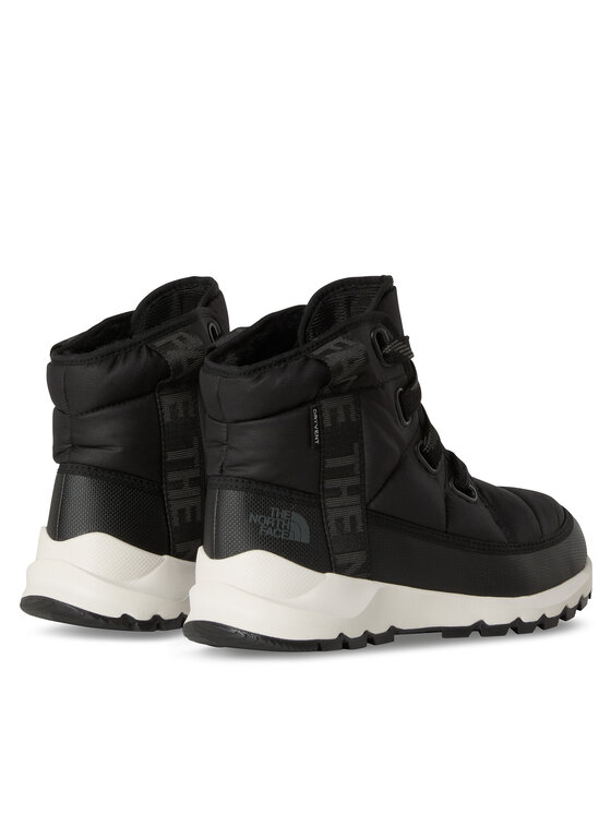 The North Face The North Face Stivali da neve Thermoball Lace Up Luxe Wp NF0A817WKT01 Nero
