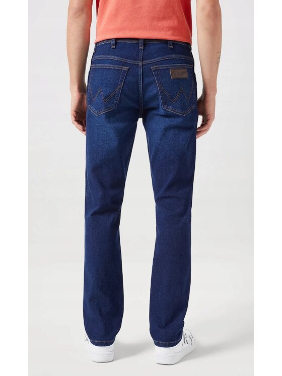 Wrangler Wrangler Jeansy Texas Slim Niebieski Slim Fit