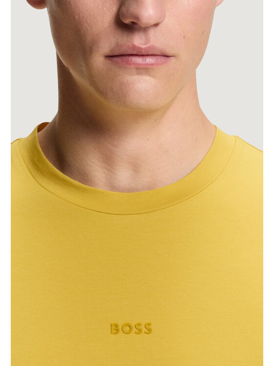 BOSS BOSS T-shirt TChup Giallo Casual Fit