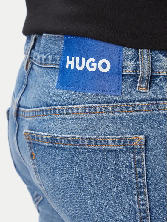 HUGO HUGO Jeans Ash 50563468 Blu Slim Fit