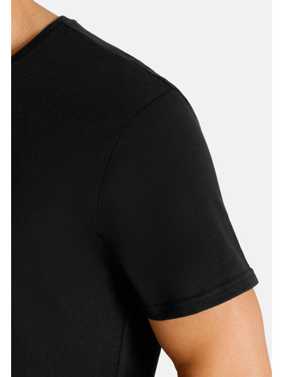Camano Camano T-Shirt 13 Czarny Classic Fit