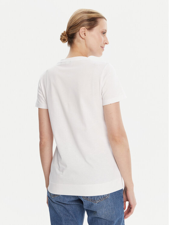 JOOP! JOOP! Majica 58 253JE58Tia 30049367 Bela Slim Fit