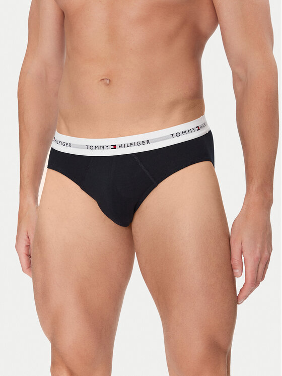 Tommy Hilfiger Tommy Hilfiger 3er-Set Slips UM0UM03471 Schwarz