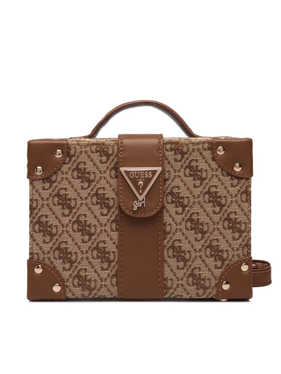 Guess Guess Дамска чанта J6RZ01 WK590 Кафяв