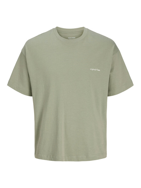Jack & Jones Jack & Jones Póló Montauk Back 12290892 Zöld Regular Fit