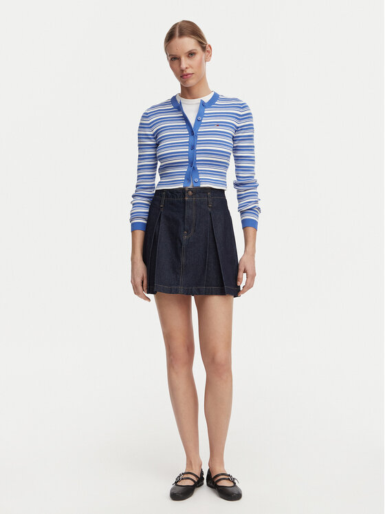 Tommy Jeans Tommy Jeans Кардиган DW0DW22314 Син Slim Fit