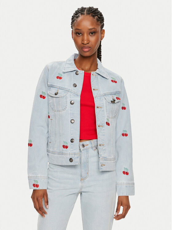 Lee Lee Jeansjacke Rider 112351205 Blau Regular Fit