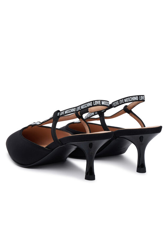 LOVE MOSCHINO LOVE MOSCHINO Pantofi pumps JA10516G0OIM0000 Negru