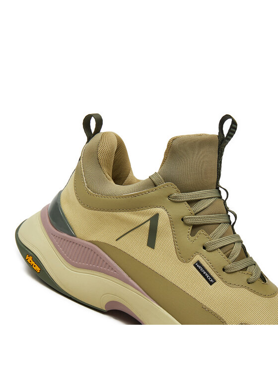 ARKK Copenhagen ARKK Copenhagen Sneakersy Stormrydr Nylon Hl Vulkn Vibram OU4301-0413-W Zelená