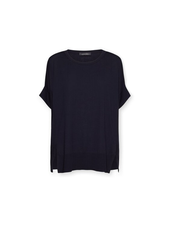 Elena Mirò Elena Mirò Sweter M549E001930N034 Niebieski Boxy Fit