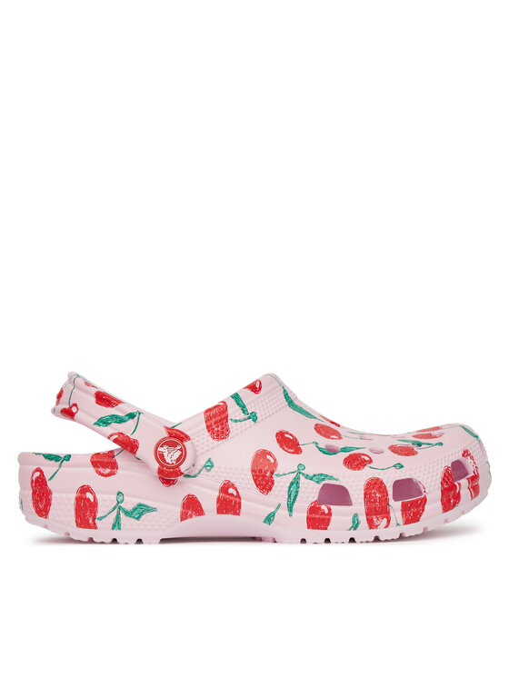 Crocs Crocs Şlapi Classic Fresh Fruits Clog 211008 Roz