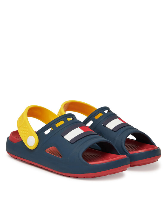 Tommy Hilfiger Tommy Hilfiger Sandały T3X2-33905-0083X S Granatowy