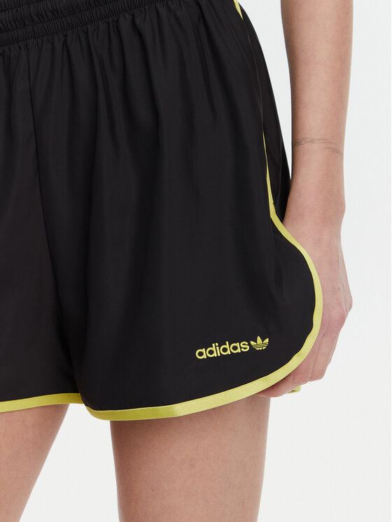 adidas adidas Sportske kratke hlače Linear Logo Sprinter JD2727 Crna Loose Fit