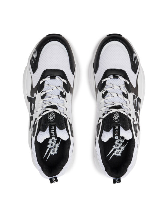 Plein Sport Plein Sport Sneakersy SADS USC0611 STE003N Biały