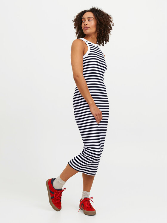 JJXX JJXX Nyári ruha Forest 12249666 Sötétkék Slim Fit
