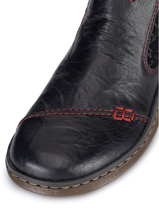 Rieker Rieker Боти тип челси L8491-00 Черен