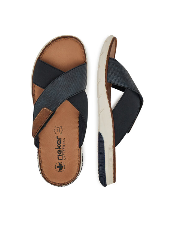 Rieker Rieker Klapki CEO-25283-14 Granatowy