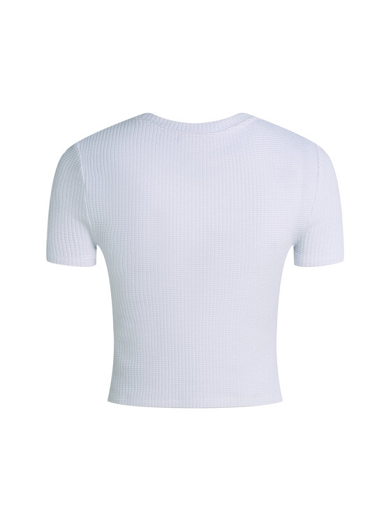 Calvin Klein Jeans Calvin Klein Jeans Majica J20J225239 Bela Slim Fit