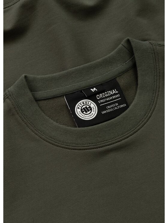 PITBULL PITBULL Bluza TROUBLEMAKER Zielony Regular Fit