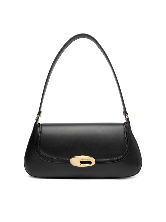 Calvin Klein Calvin Klein Rankinė Hardware Flap Shoulder Bag LV04F3146G Juoda