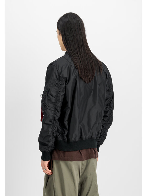 Alpha Industries Alpha Industries Bundy bomber MA-1 TT Flying Tigers Light Bomber Jacket Čierna Slim Fit
