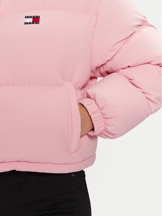 Tommy Jeans Tommy Jeans Pernata jakna DW0DW20390 Ružičasta Regular Fit