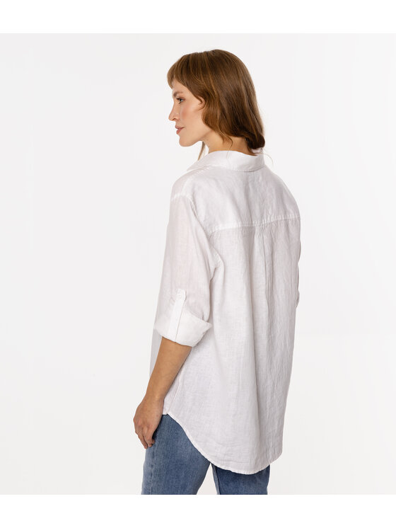 Lee Cooper Lee Cooper Koszula LINA 2020 Biały Regular Fit