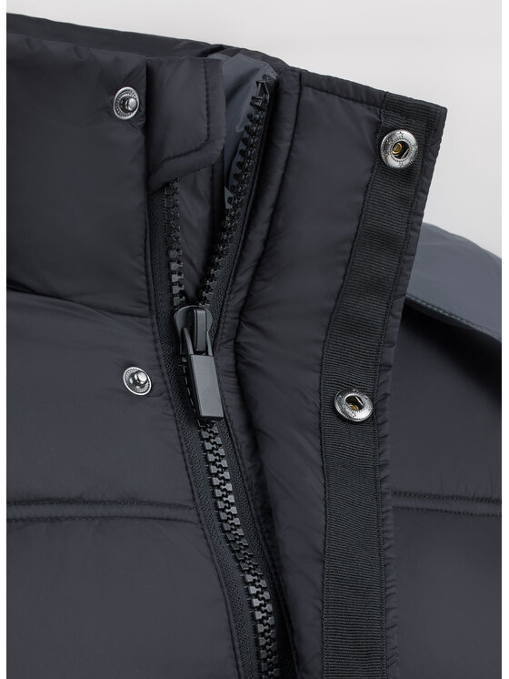 Pako Lorente Pako Lorente Kurtka zimowa P22WF-5X-005 Czarny Regular Fit