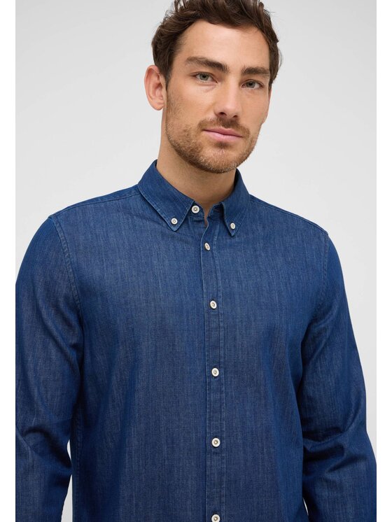 Mustang Mustang Camicia Style Cullman Blu Regular Fit