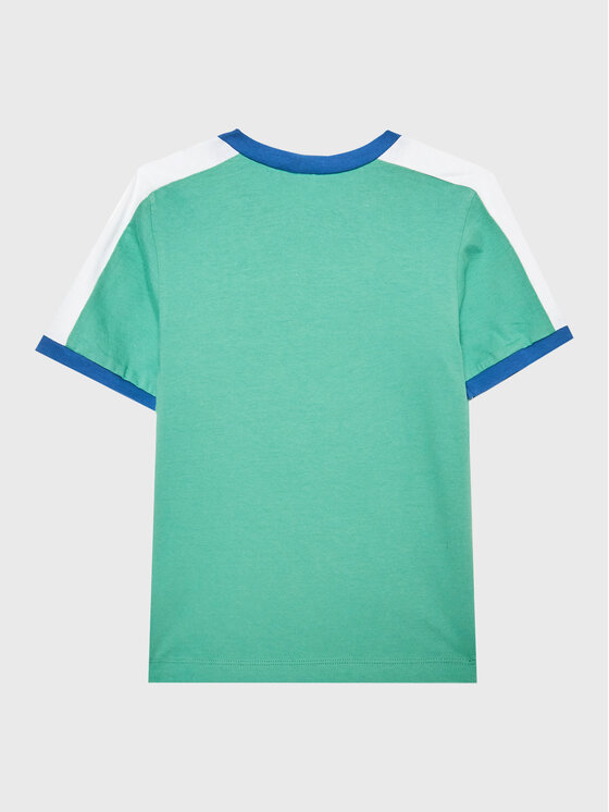 United Colors Of Benetton United Colors Of Benetton T-Shirt 3096G108L Zielony Regular Fit