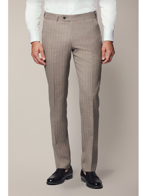 Lancerto Lancerto Garnitur Livade GA073125000014 Beżowy Slim Fit