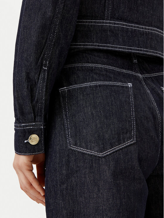 KARL LAGERFELD KARL LAGERFELD Jeansová bunda A1W14048 Tmavomodrá Regular Fit