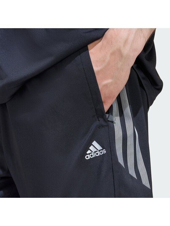 adidas adidas Szorty materiałowe 159225 Czarny Regular Fit