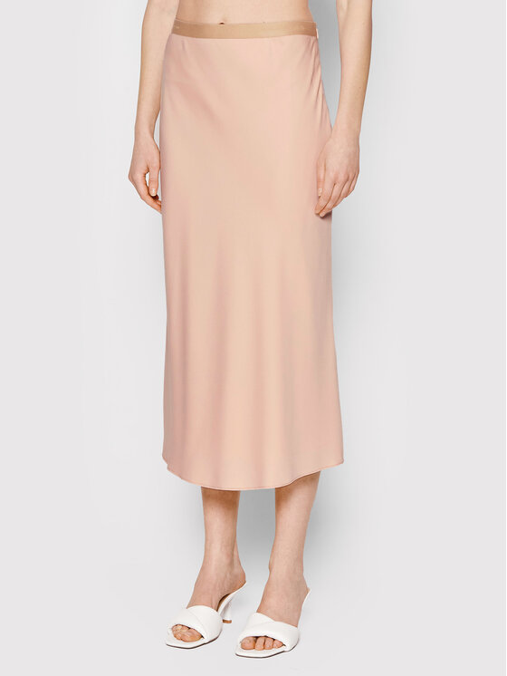 Gonna midi Bias K20K203514 Rosa Regular Fit
