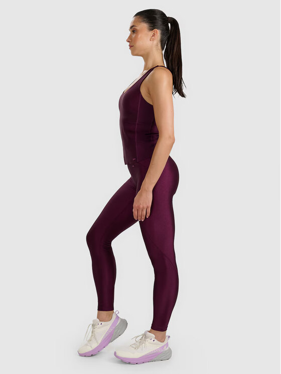 4F 4F Legginsy TRAINING Fioletowy Slim Fit
