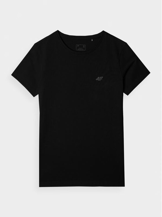 4F 4F Set di 3 T-shirt 3P-SS-4FWMM00TTSHF2255-20S Nero Slim Fit