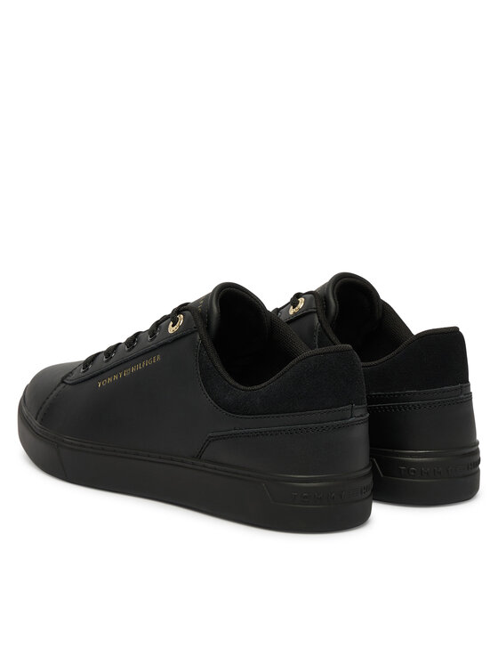 Tommy Hilfiger Tommy Hilfiger Sneakersy Casual Cupsole Sneaker FW0FW09020 Čierna