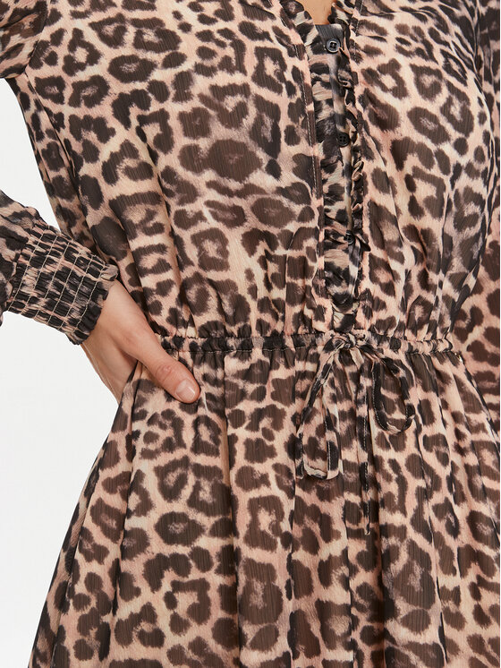 Guess Guess Hétköznapi ruha Vanessa W4GK42 WDW82 Barna Regular Fit