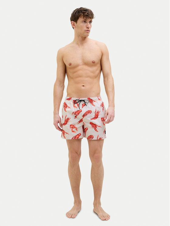 Jack&Jones Jack&Jones Ujumisšortsid Maui 12272809 Beež Regular Fit