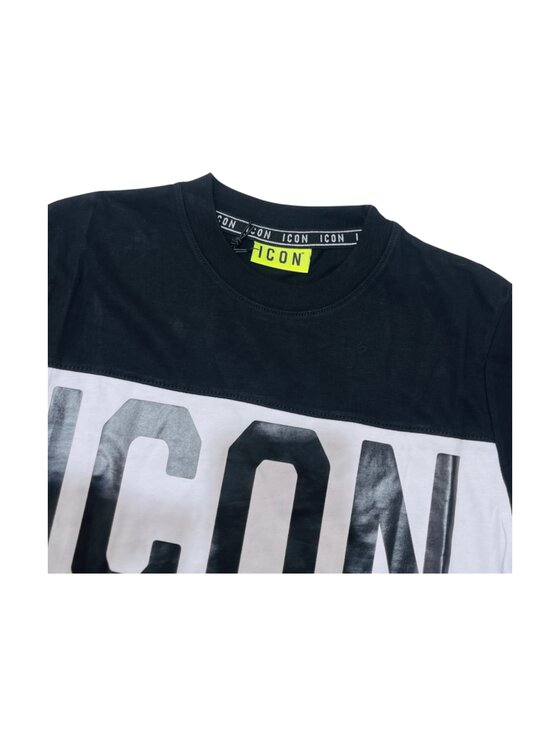 Icon Icon T-shirt ibks00482-nero Nero Regular Fit