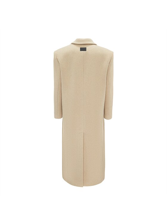 La Mania La Mania Cappotto COMFY COAT Marrone Classic Fit