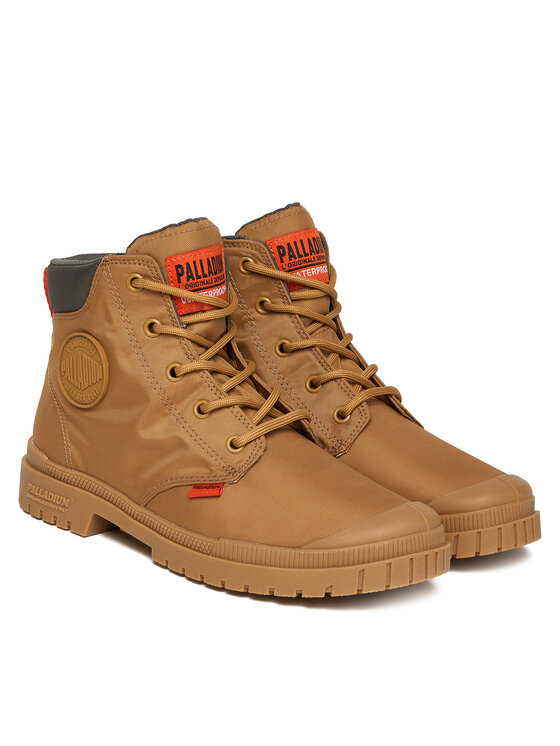 Palladium Palladium Pohodni čevlji Pampa Sp20 Cuff Wp+ 76835-209-M Bež