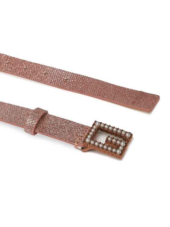 Guess Guess Sieviešu josta W3YZ06 WFLF0 Rozā