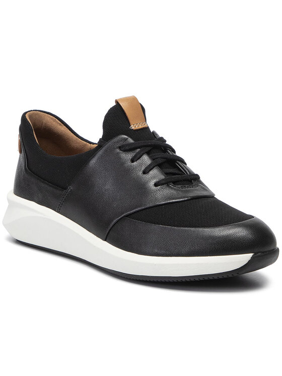 Clarks Clarks Sneakersy Un Rio Lace 261403954 Czarny