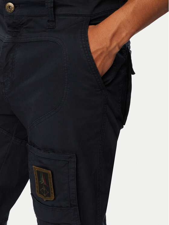 Aeronautica Militare Aeronautica Militare Παντελόνι Cargo 262PA1387UCT01493 Σκούρο μπλε Regular Fit