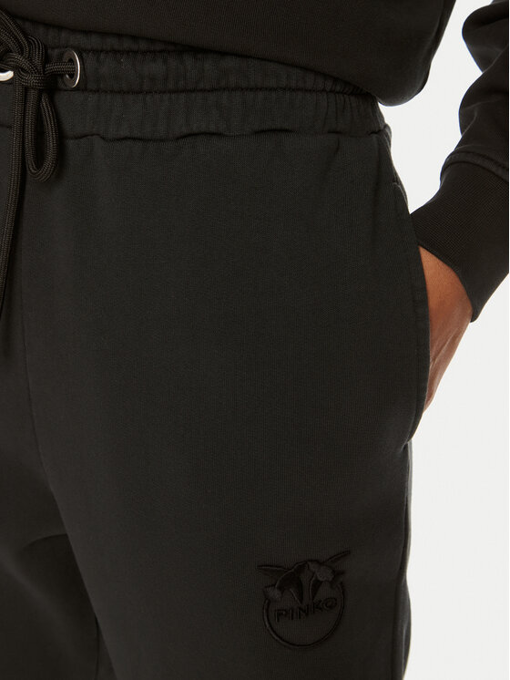 PINKO Pinko Spodnie dresowe Carico 100371 A21P Czarny Regular Fit