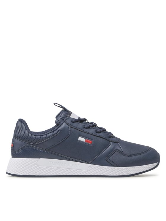 Tommy Jeans Snīkeri Flexi Runner Ess EM0EM01080 Tumši zils