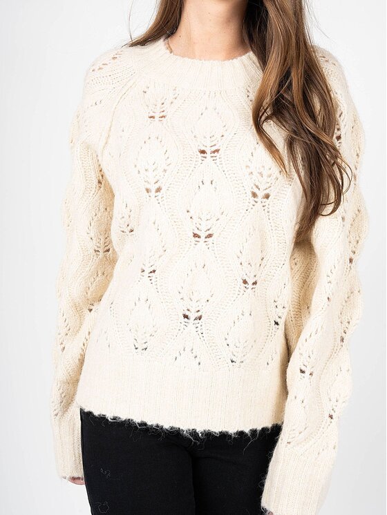 Silvian Heach Silvian Heach Maglione CVA22153MA Beige Oversize