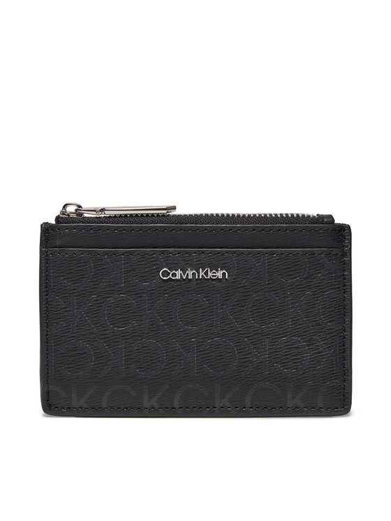 Portofel Mic de Damă Calvin Klein Ck Must Lg Cardholder_Epi Mono K60K611935 Negru